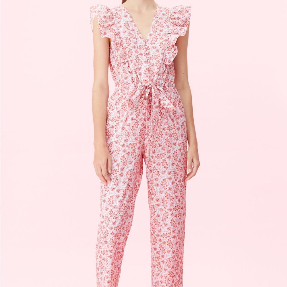 NWOT Rebecca Taylor paisley jumpsuit